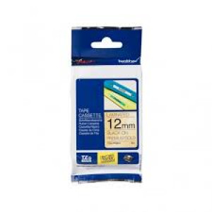 Brother TZe-PR831 - Black print on premium glitter gold - Roll (1.2 cm x 8 m) 1 roll(s) laminated tape - for Brother PT-H110, H200